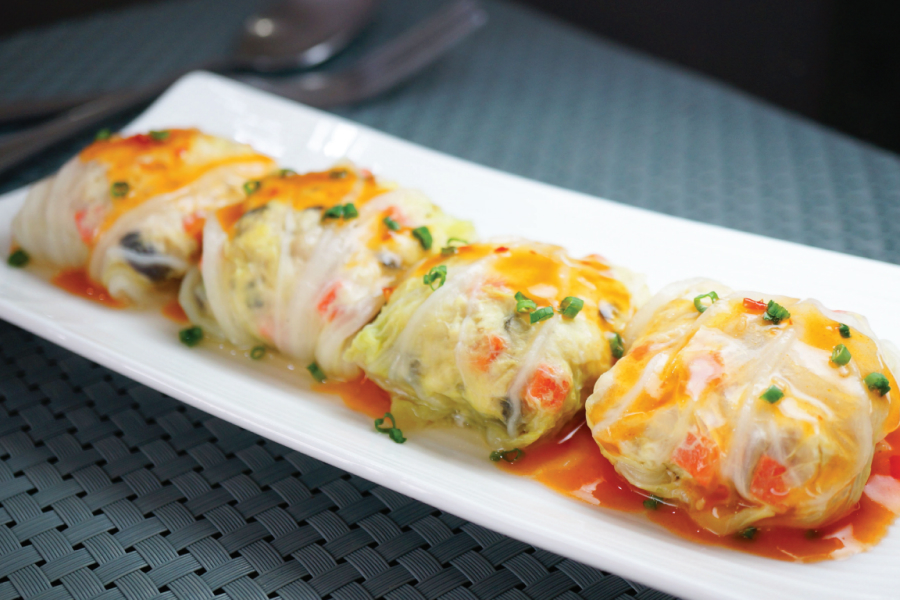 Chinese Cabbage with Suki Sauce